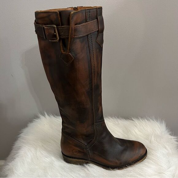 Bronx Two Lane Antique Wash riding boot -- EU 37/ US 6.5/7 - Picture 4 of 13